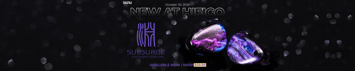 DUNU Launches Subsurge: Dual Dynamic Driver IEMs for Pop Music and Gaming