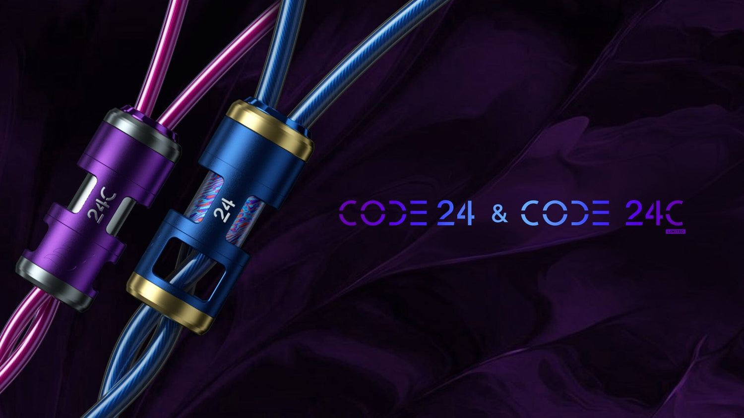 Effect Audio Code 24 and Code 24C Limited Edition High-Purity Upgrade Cables