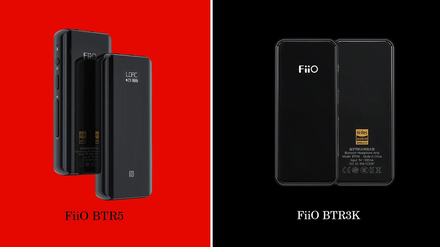 FiiO BTR3K vs. BTR5 Comparison Bluetooth DAC/AMP User Review!!