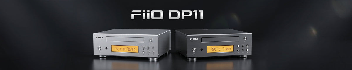 FiiO Launches DP11: Brand New CD Transport with Ultra-Silent Playback and Built-in DAC!!