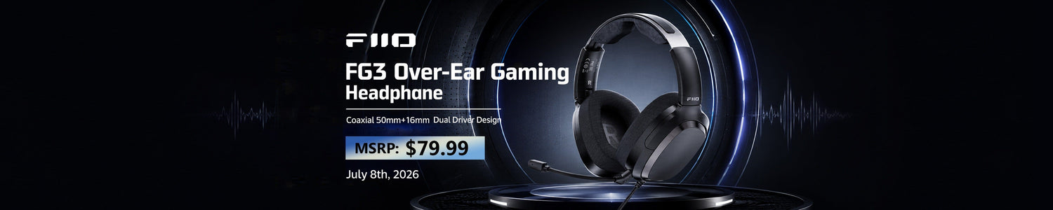 FiiO Launches FG3: Dual Dynamic Driver Over-Ear Headphones