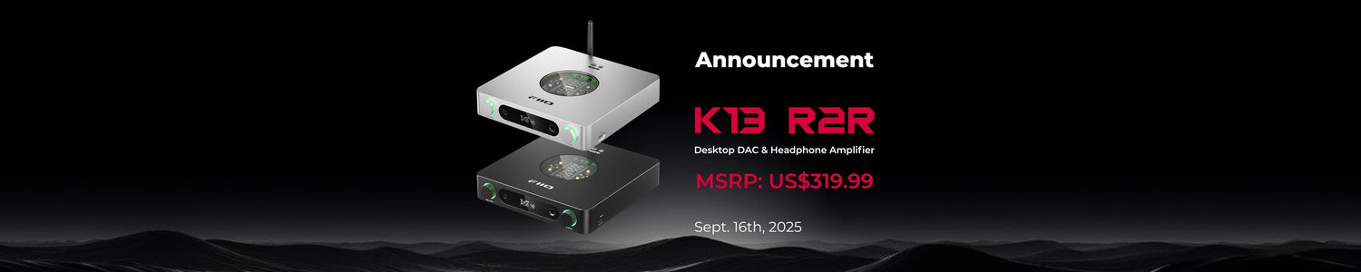 FiiO Launches K13 R2R Desktop DAC and Amplifier