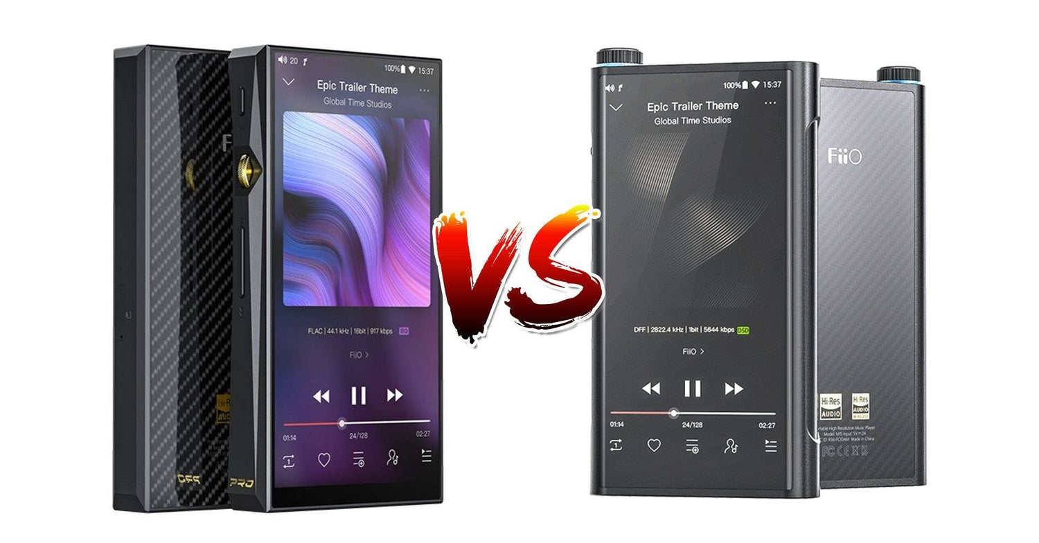 FiiO M15 vs FiiO M11 Pro