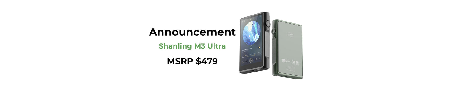 Five New Updates With The All-New Shanling M3 Ultra: Latest Android Digital Audio Player