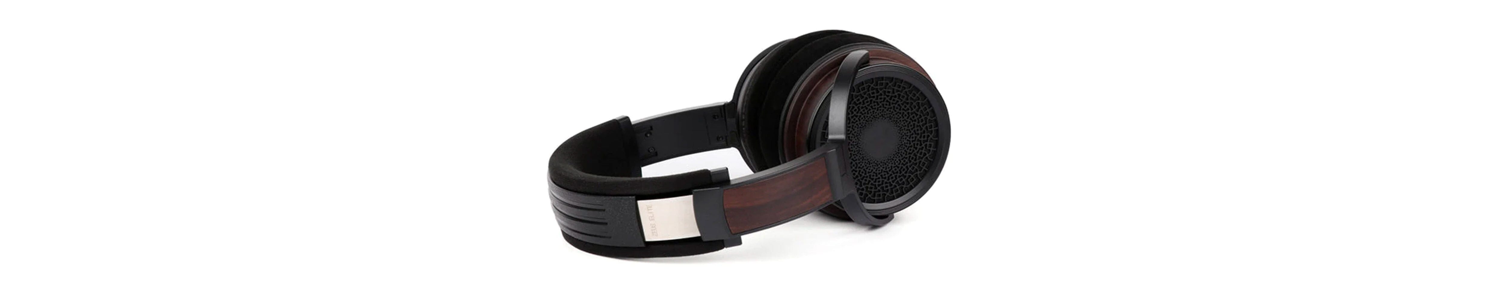 HarmonicDyne Zeus Elite Premium Over-Ear Headphones with Wooden Earcup