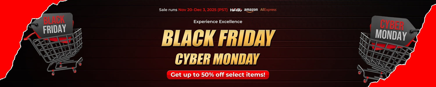 HiFiGo Black Friday & Cyber Monday Sale: Incredible Bundles, Exciting Offers, Crazy Discounts!!
