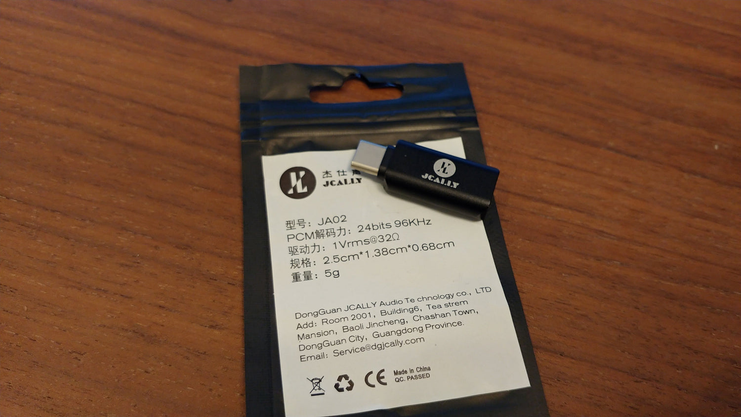 JCally JA02 Headphone DAC Review