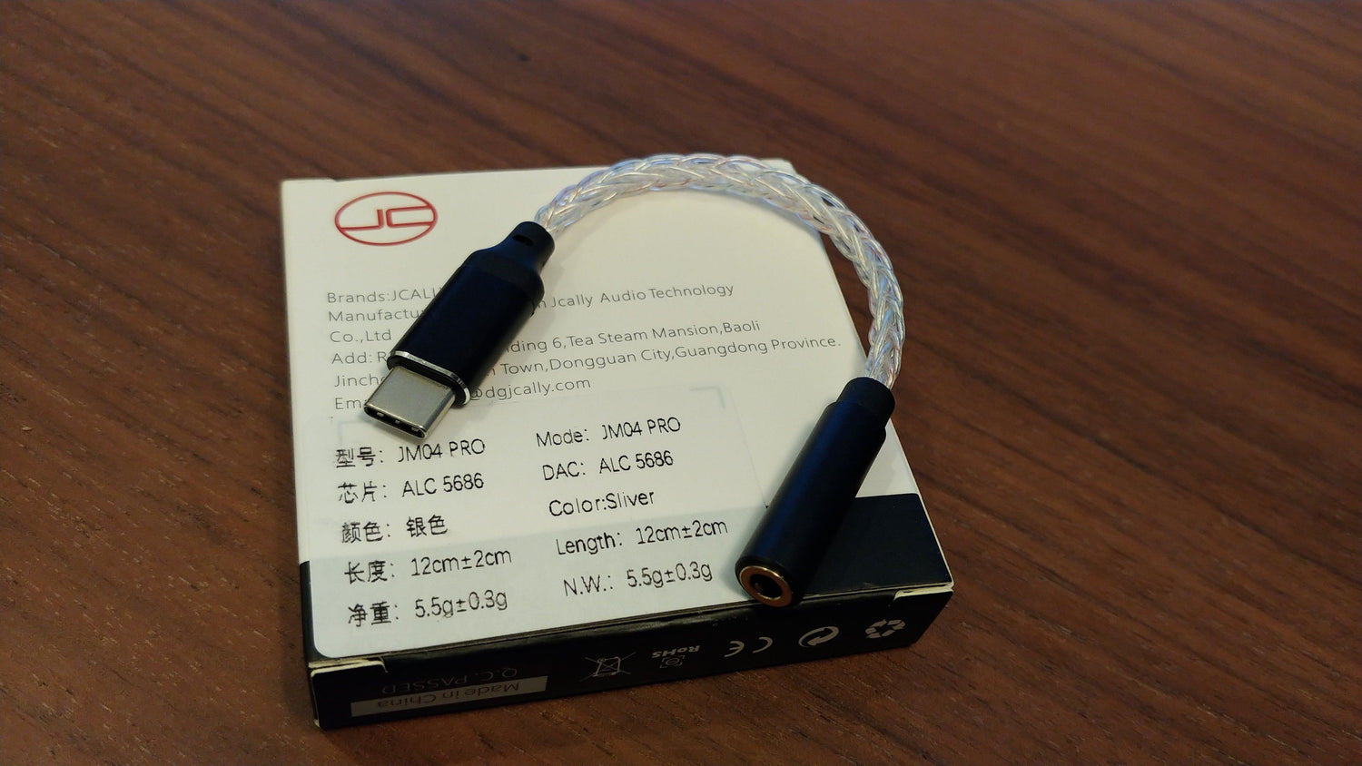 JCally JM04Pro Headphone DAC Review