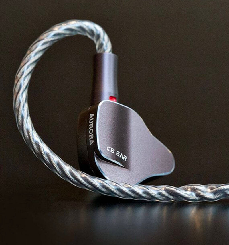 KBEAR Aurora 2022 Single Dynamic Driver IEMs In An All-New Matte Finish!!