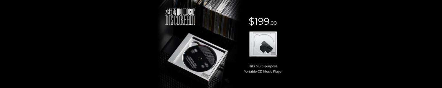 Moondrop Launches DiscDream CD Player, Para Headphones, Dark Saber IEMs, and FreeDSP IEM Upgrade Cable