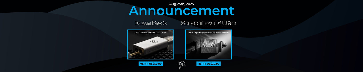 Moondrop Launches Space Travel 2 Ultra TWS & Dawn Pro 2 Portable USB DAC/AMP