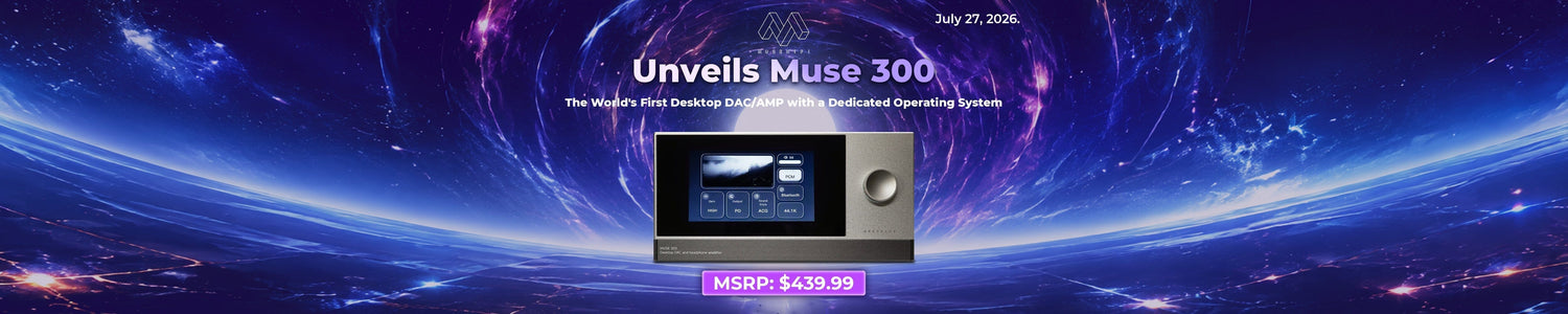 MUSE HiFi Muse 300: World's First Desktop DAC/AMP with Dedicated OS Is Officially Here!!