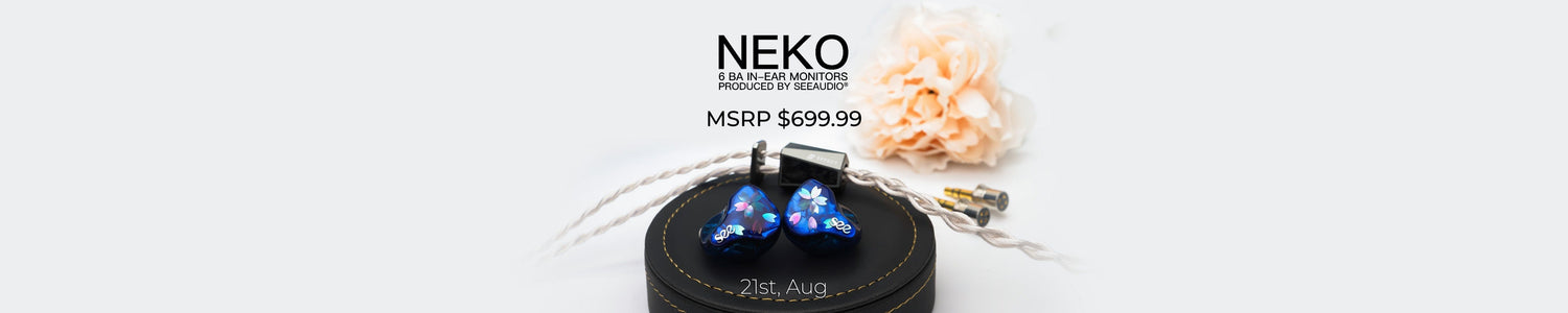See Audio Introduces "Neko" 6 BA Driver Premium In-Ear Monitors
