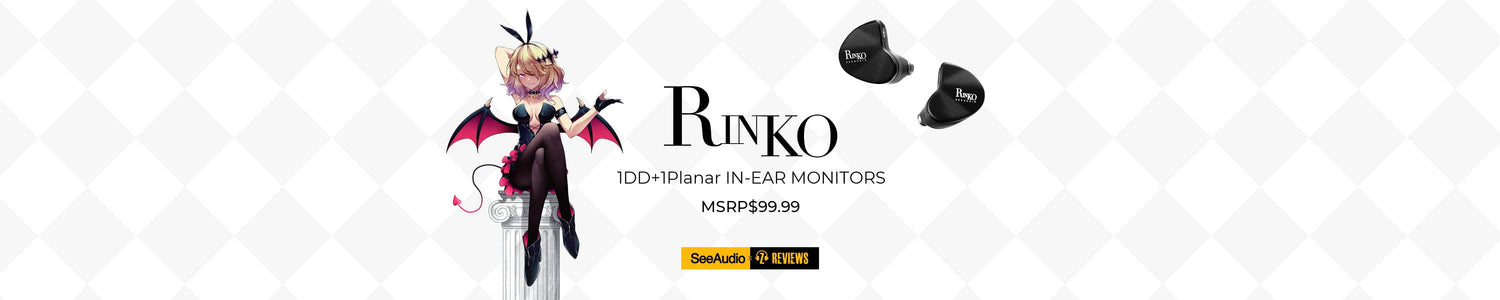 See Audio x Z Reviews Rinko Brand 1 Planar+1 DD Dual-Driver Hybrid IEMs