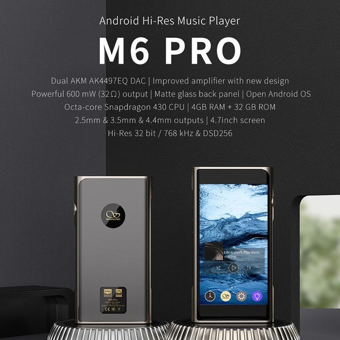 Shanling M6 Pro Announced: Latest Android DAP!!