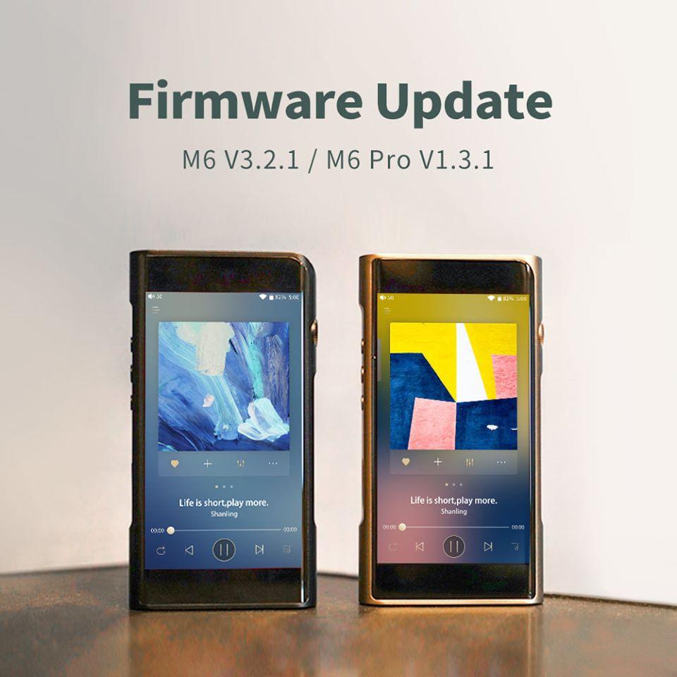 Shanling M6/M6 Pro Latest Firmware Released