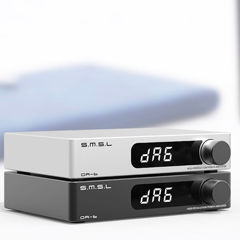 SMSL Announces D-6 Hi-Res Desktop DAC & DA-6 Mini Class D Power Amplif
