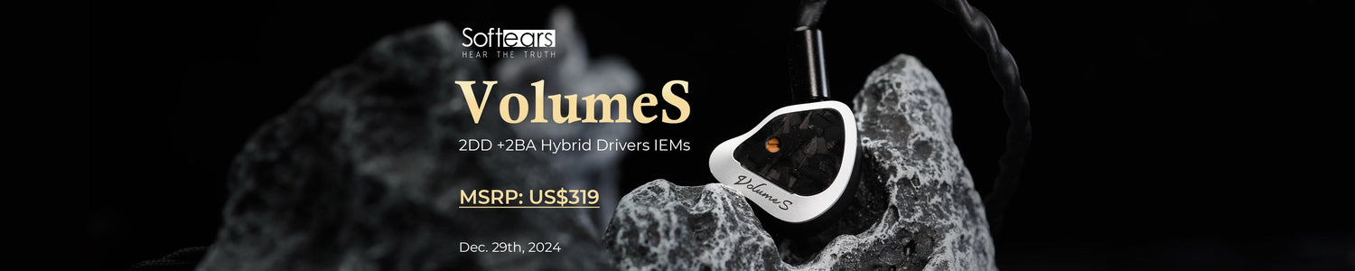 Softears Launches VolumeS 2DD+2BA Quad-Driver IEMs