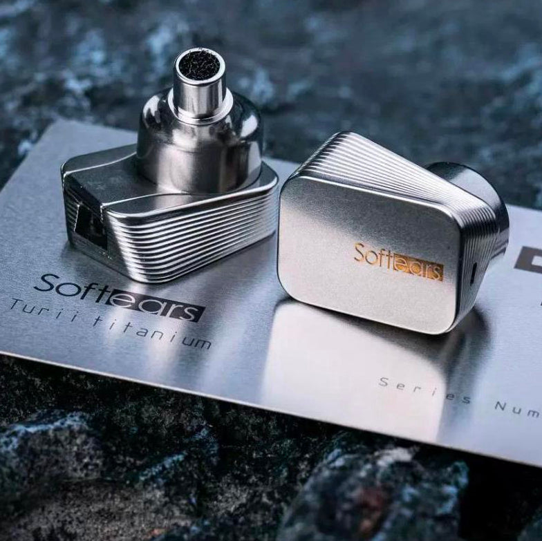 Softears Unveils Brand New Turii Titanium Single Dynamic Driver IEMs