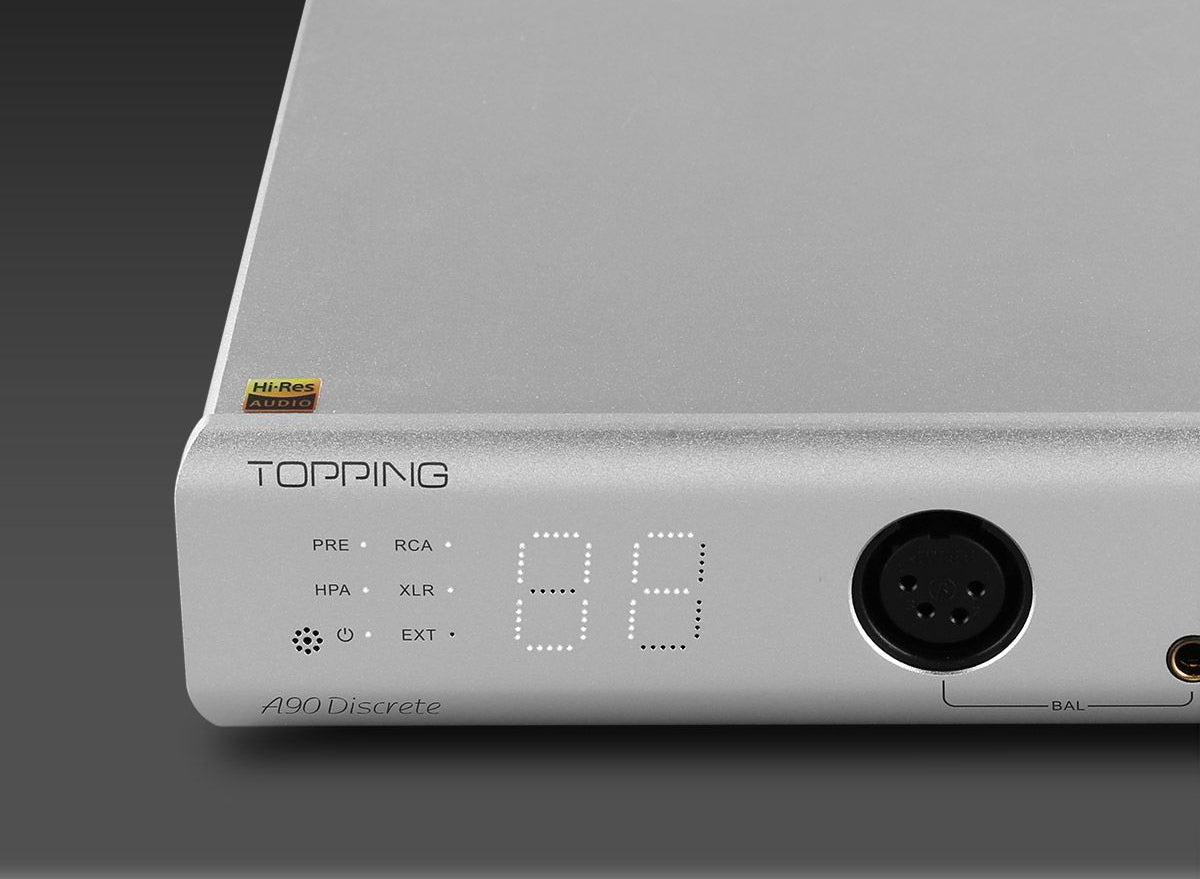 Topping Announces A90 Discrete Headphone Amplifier & Pre-Amplifier