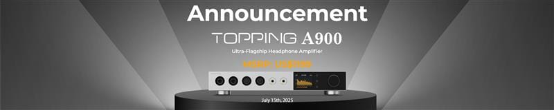 Topping Launches A900 High-End Headphone Amplifier With Fully-Balanced Architecture