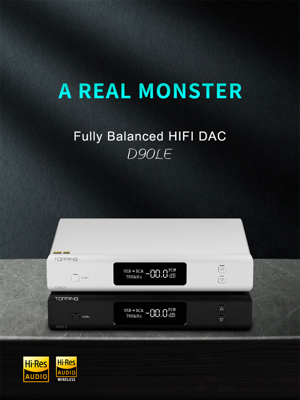 Topping Releases "D90LE": Flagship Desktop DAC With ES9038Pro DAC Chip