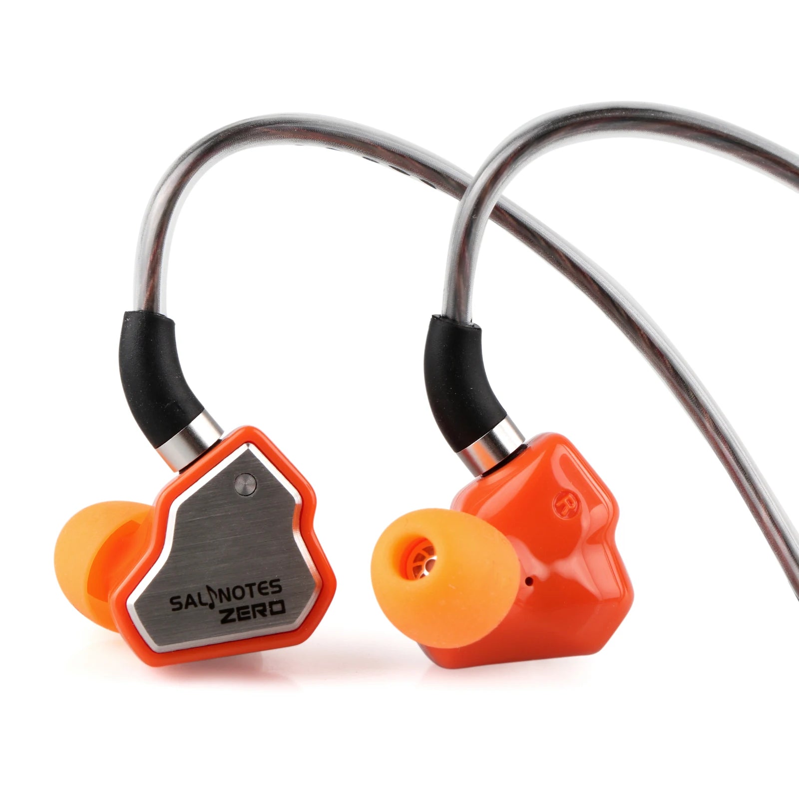 7Hz Salnotes Zero HiFi 10mm Dynamic Driver In-Ear Earphone HiFiGo Orange3.5mm-with Mic
