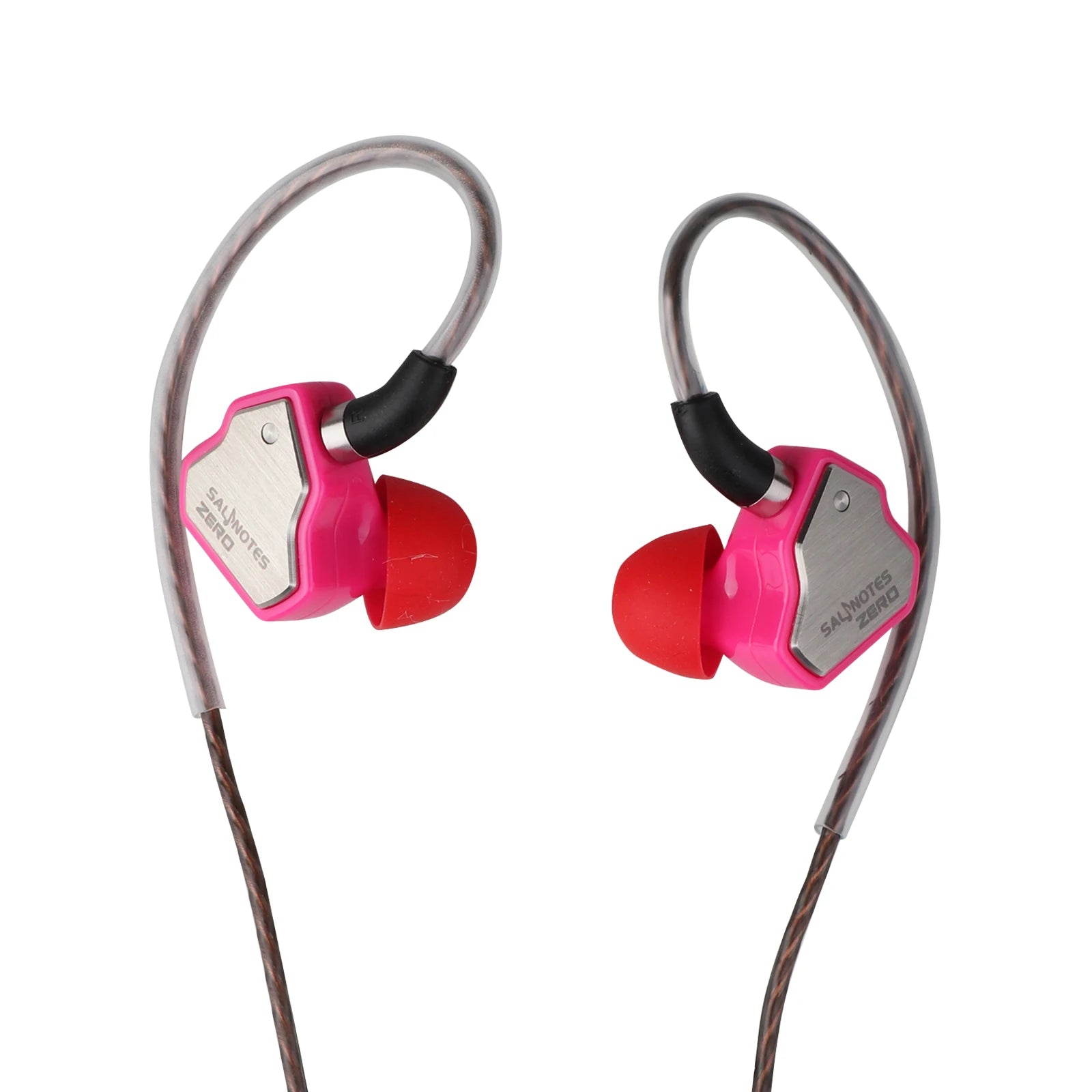 7Hz Salnotes Zero HiFi 10mm Dynamic Driver In-Ear Earphone HiFiGo Rose with Mic-TypeC