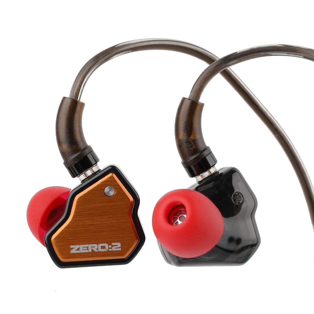 7Hz x Crinacle Zero: 2 Updated 10mm Dynamic Driver In-Ear Earphones HiFiGo