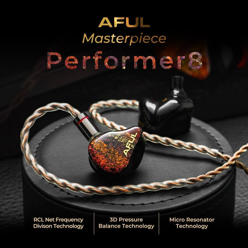 AFUL Performer8 / Performer 8 1DD+7BA Hybrid IEMs Earphone HiFiGo 