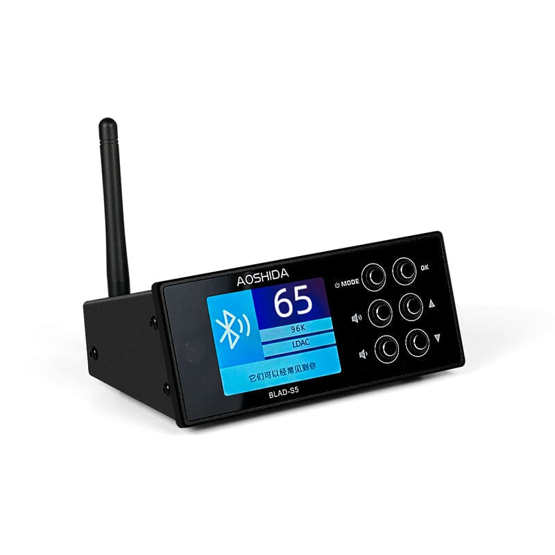 AOSHIDA BLAD-S5 ES9038 Bluetooth/FM Audio Receiver Converter HiFiGo