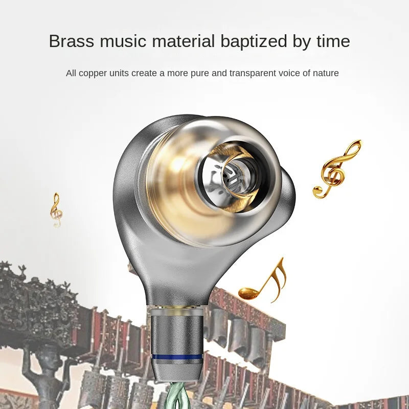 Astrotec Volans MK2 10mm PU + LCP Dynamic Driver In-Ear Earphone HiFiGo