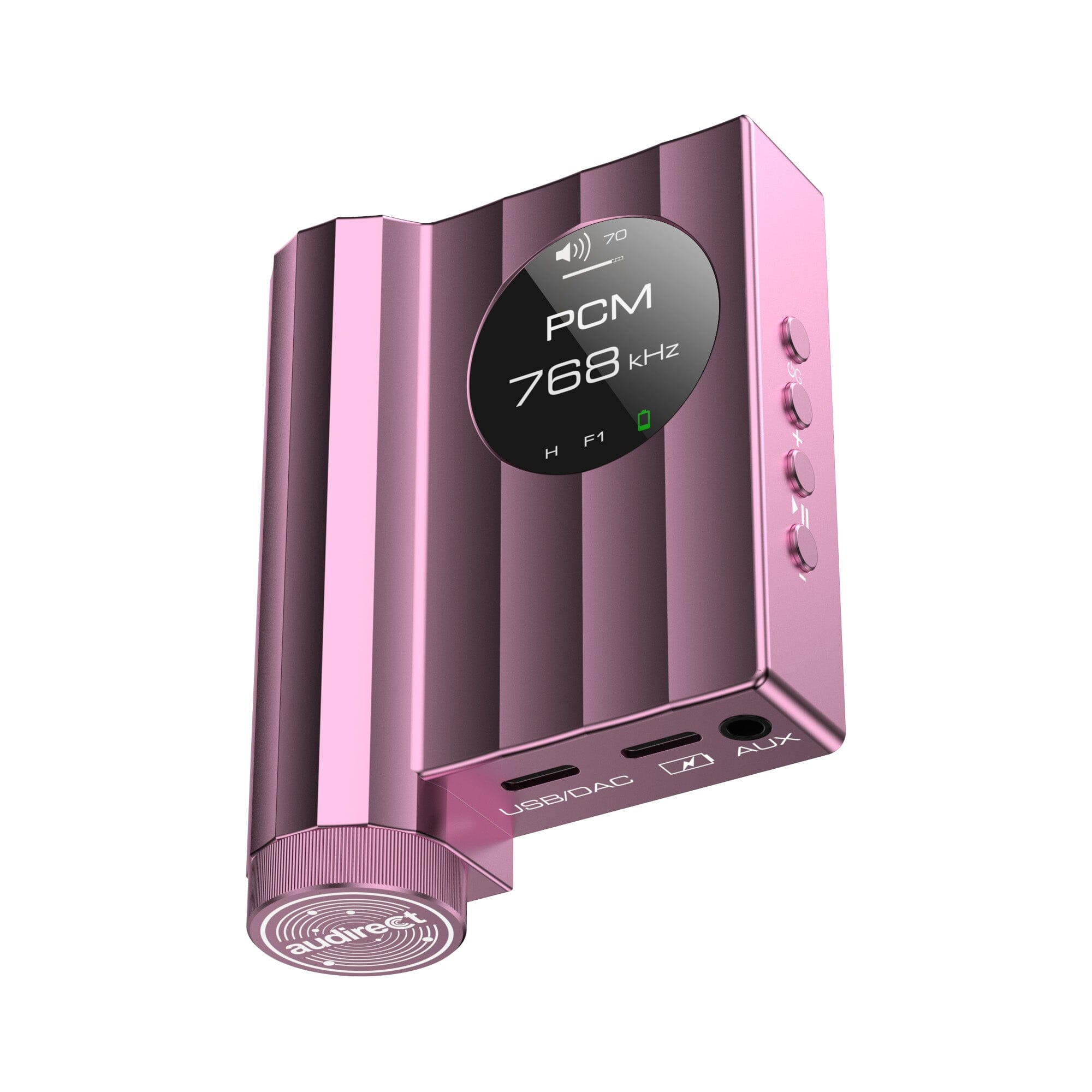 AUDIRECT Team 1 MegaSafe Version ES9281AC PRO Magnetic Portable DAC/AMP HiFiGo Team 1 MegaSafe Version-Pink