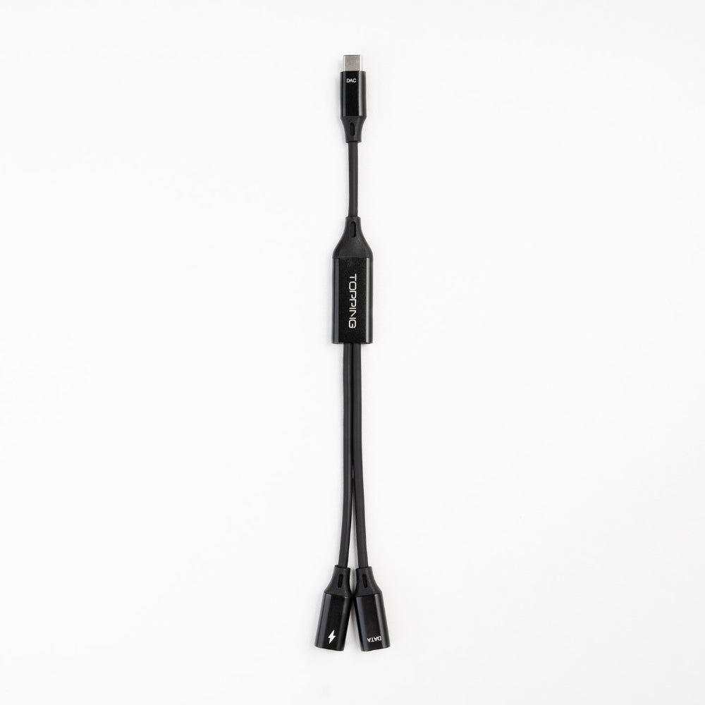 TOPPING TC-OTG-Y20 Type-c OTG Data & Power Splitter Cable