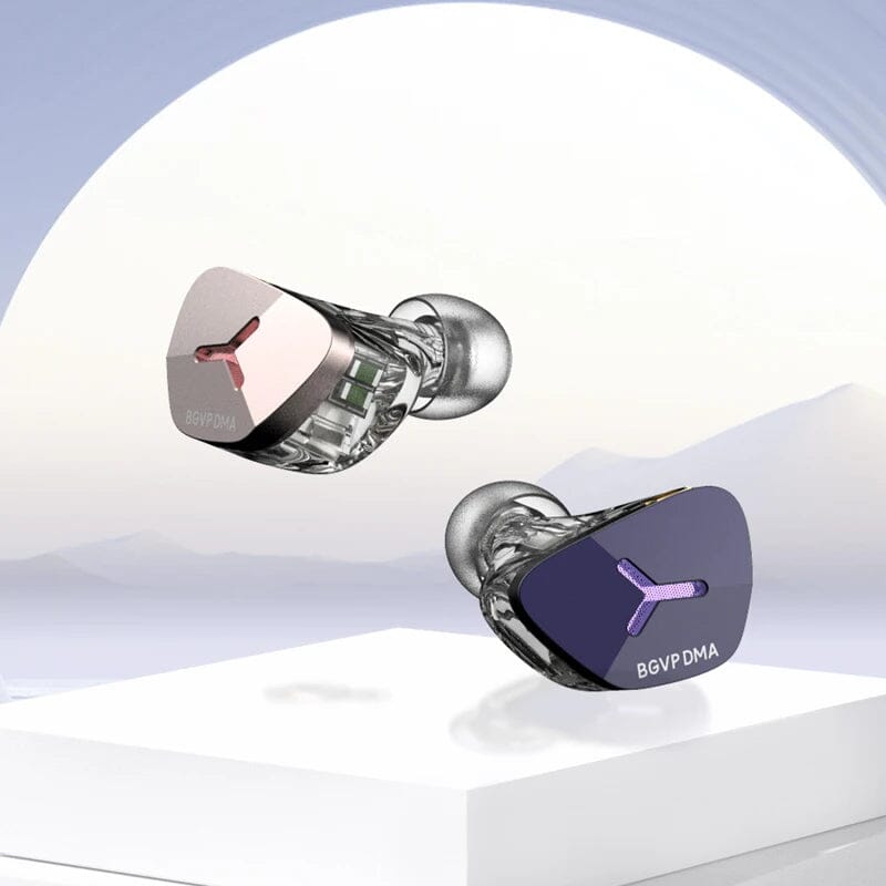BGVP DMA 1DD + 2BA + 2BCD Hybrid Bone Conduction In-Ear Earphone HiFiGo