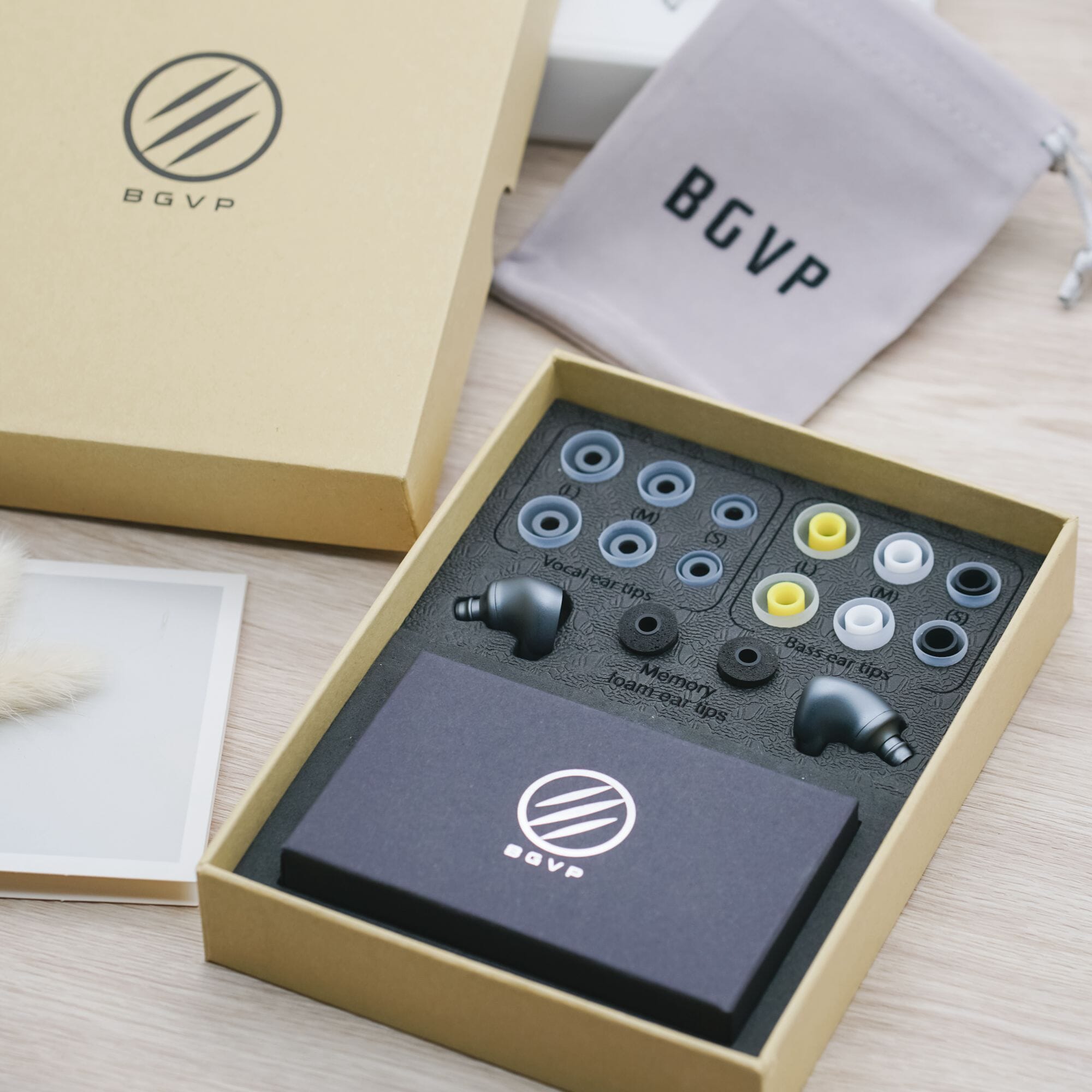 BGVP DN3 1 Dynamic 1 Balanced Armature Hybrid Drivers In-Ear Monitors Earphone HiFiGo