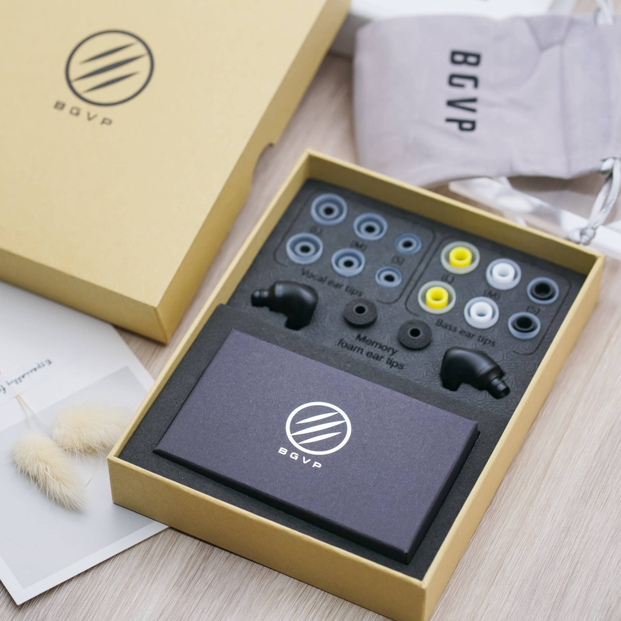 BGVP DN3 1 Dynamic 1 Balanced Armature Hybrid Drivers In-Ear Monitors Earphone HiFiGo