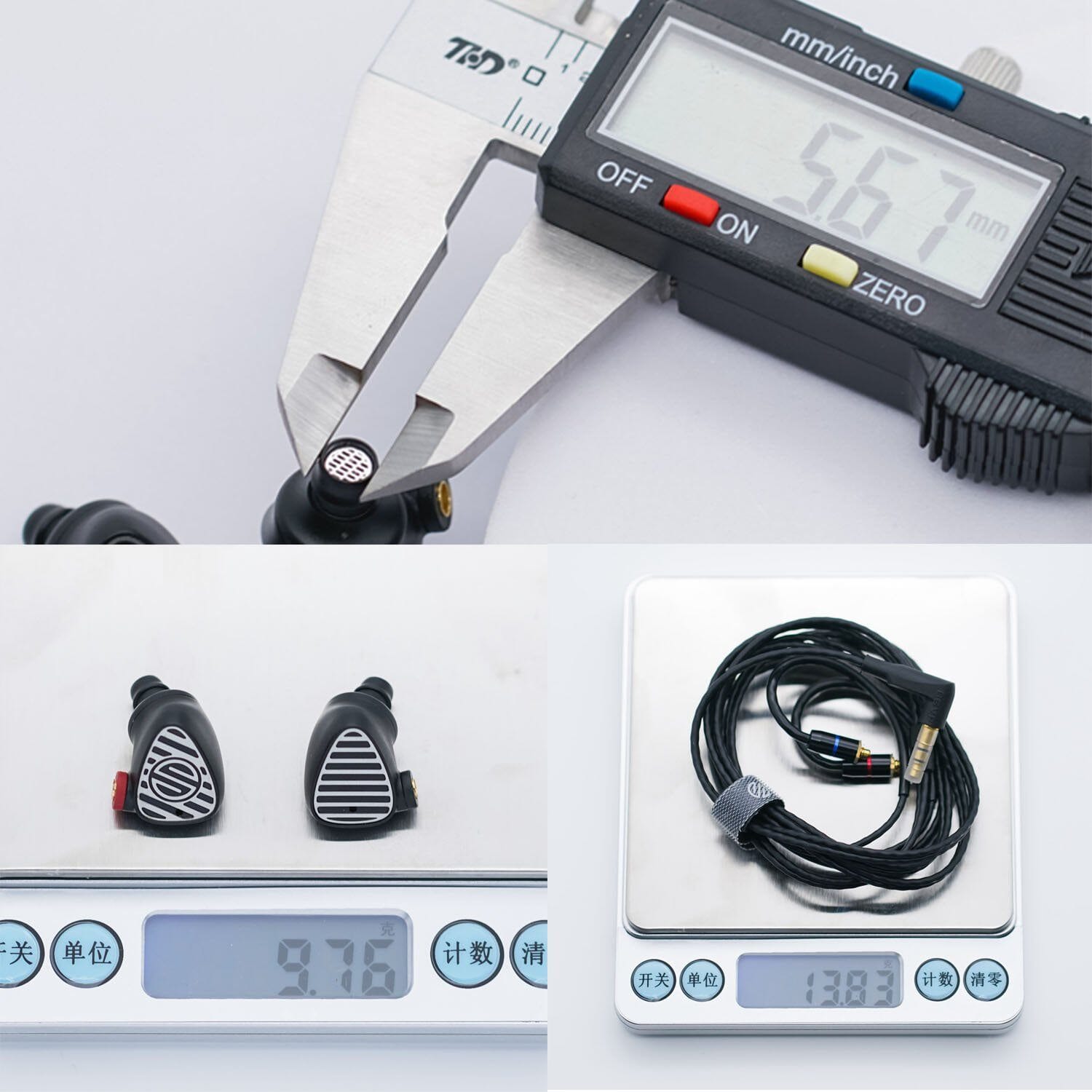 BGVP DN3 1 Dynamic 1 Balanced Armature Hybrid Drivers In-Ear Monitors Earphone HiFiGo