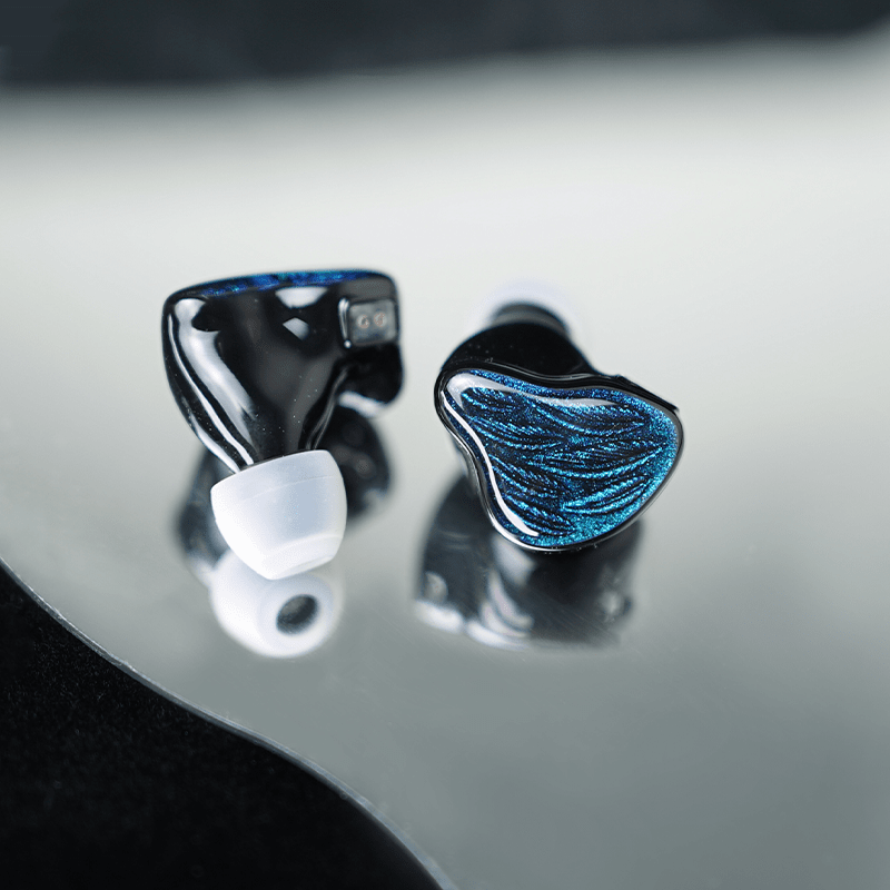 BGVP Feather 1 DD +4 BA Hybrid Drivers IEM HiFiGo
