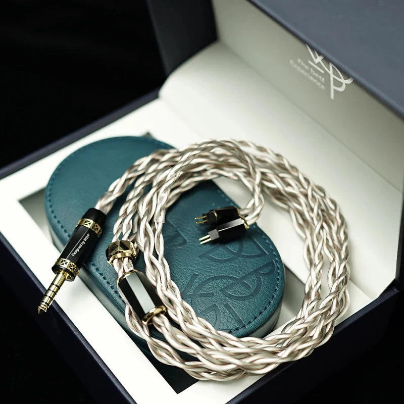 BGVP Gold Rose 0.78 4.4mm HiFi Earphone Cable HiFiGo