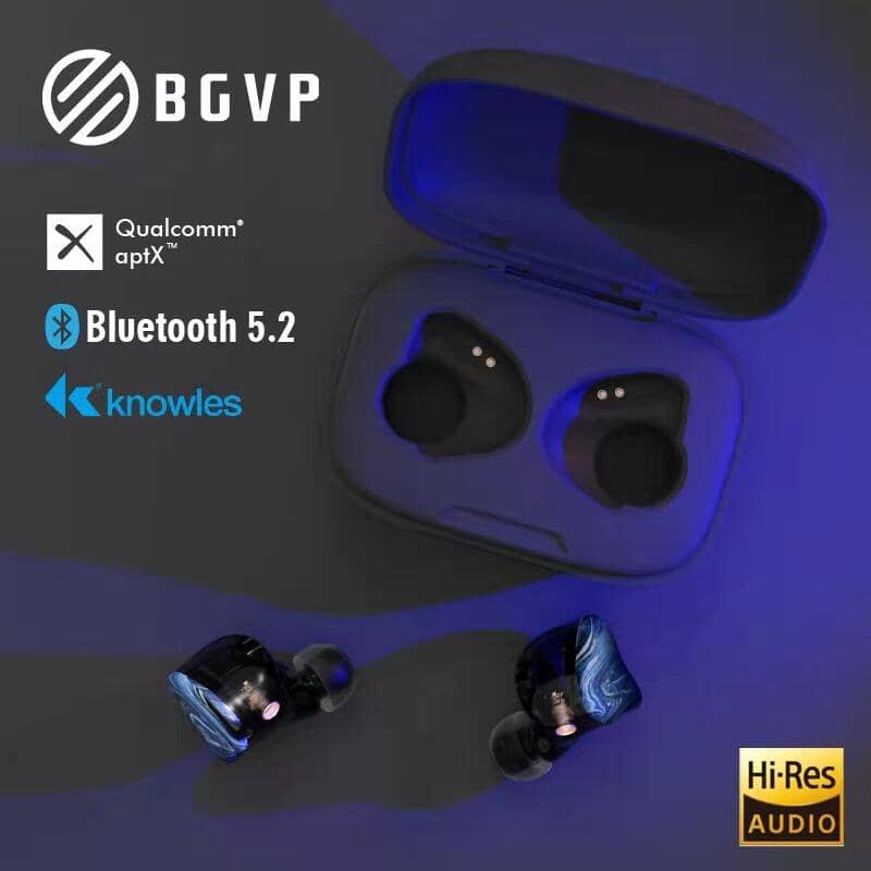 BGVP Q2S Bluetooth 5.2 TWS True Wireless Earphone Earphone HiFiGo