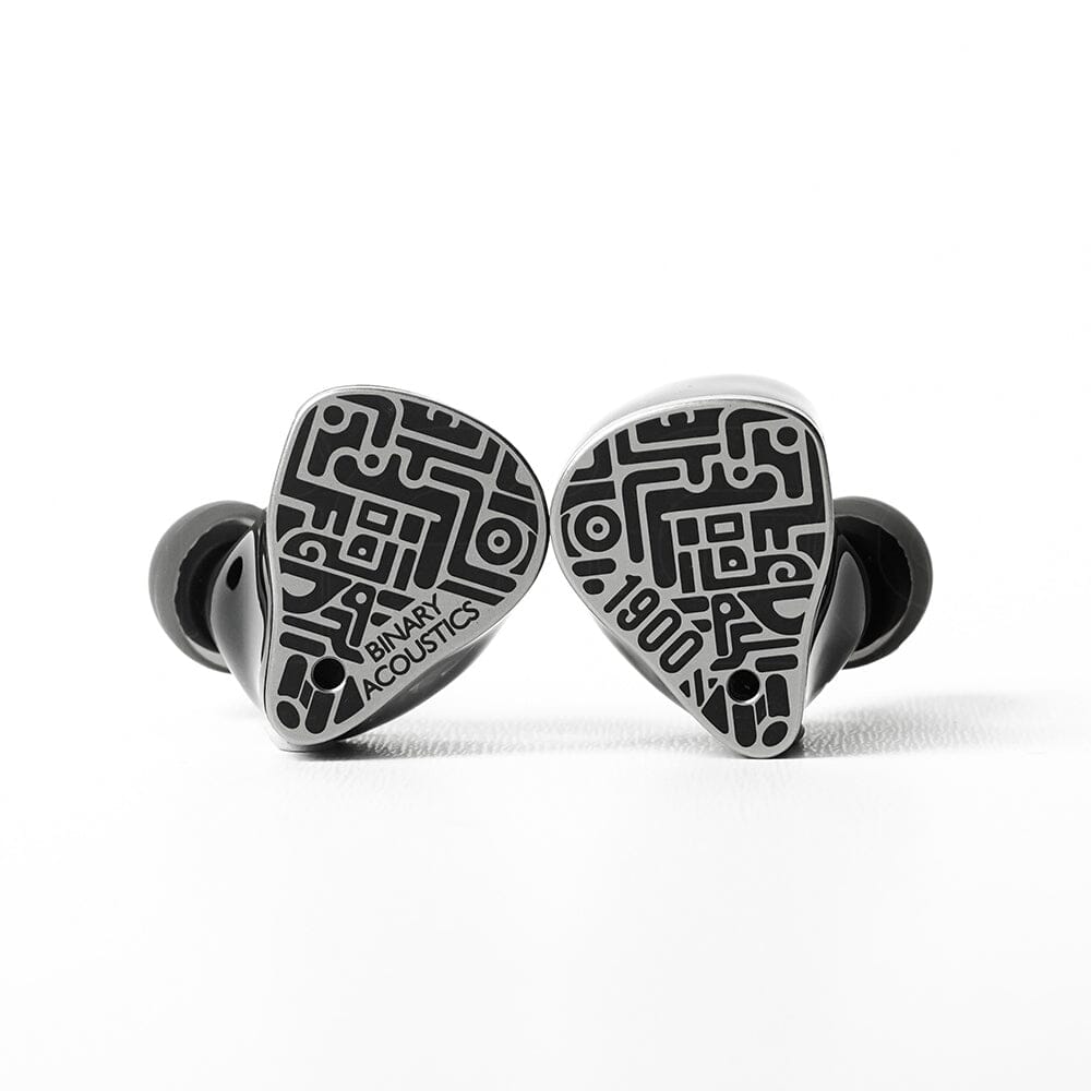 Binary 1900 10mm DD + 6mm Passive Diaphragm + 4BA Hybrid IEMs Binary