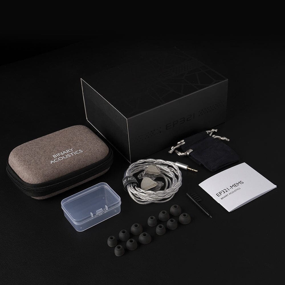 Binary EP321 MEMS 2DD + 3BA + 1 MEMS Driver IEMs Binary