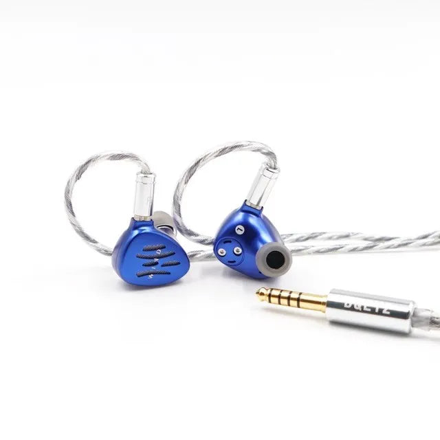 BQEYZ Weather Series WIND Bone Conduction Hybrid Dynamic Driver In-Ear Monitor HiFiGo Wind - Blue 4.4mm