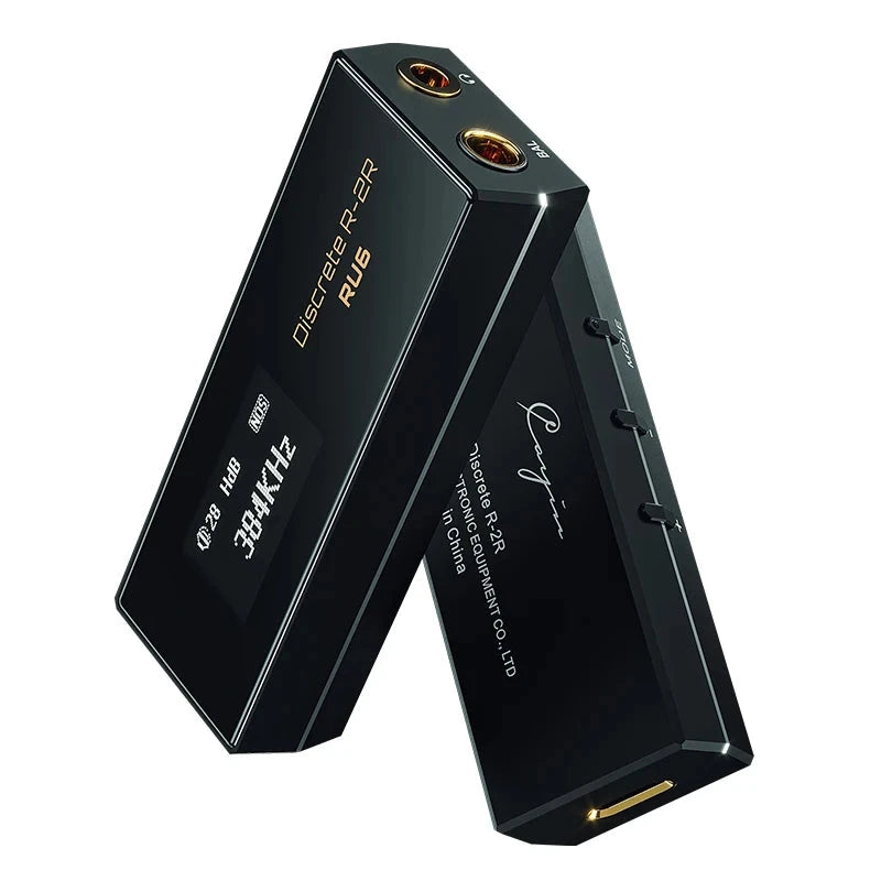 Cayin RU6 Portable USB DAC & Headphone Amplifier HiFiGo RU6-Black