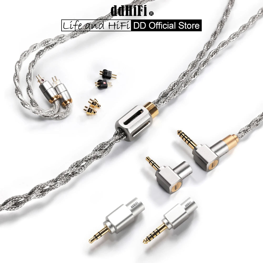DD ddHiFi BC130 Pro (Nyx Pro) Shielded Earphones Upgrade Cable HiFiGo