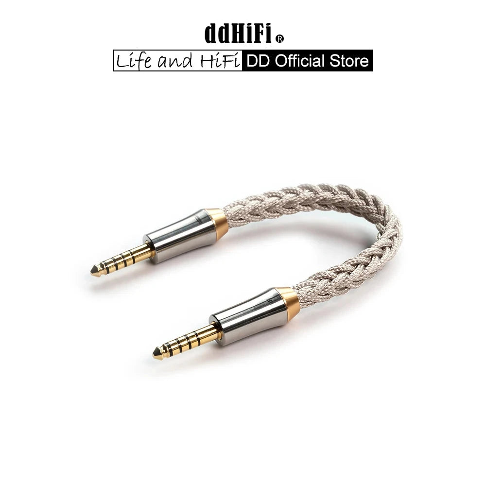 DD ddHiFi BC44Net Dual-Layer Reinforcement 4.4mm Balanced Shielded Audio Cable HiFiGo