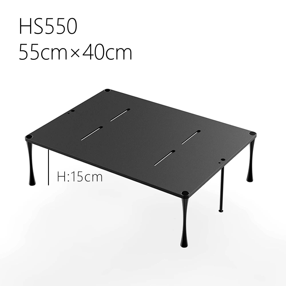 DD ddHiFi HS550 Desktop Rack for DAC Amplifier HiFiGo HS550-15 Black