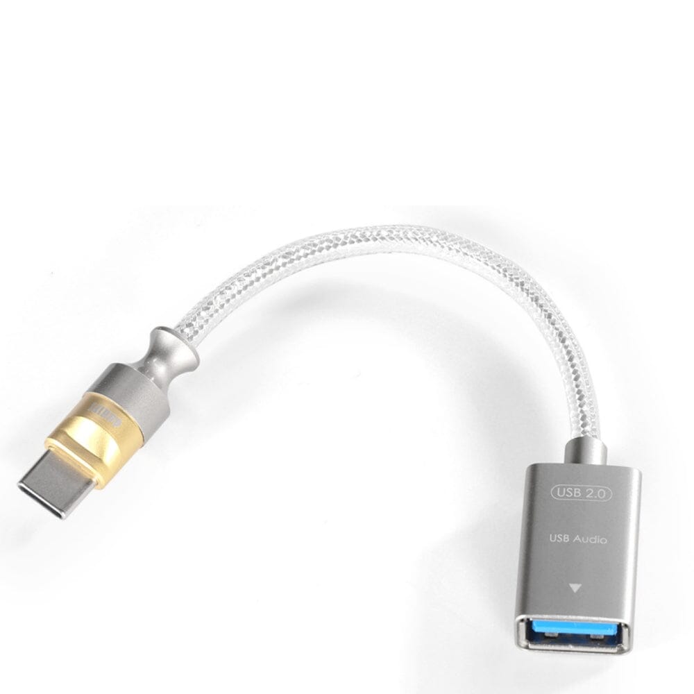 DD ddHiFi TC07F/MFi07F USB-A to USB-C / USB-A to Lightning 2.0 OTG Adapter Cable HiFiGo TC07F