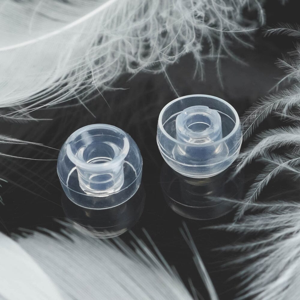 Divinus Prism Wide Bore LSR Eartips For 4-6mm Nozzle HiFiGo